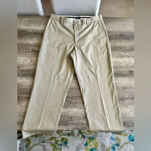 Men’s Docker Khaki Flat Front Chinos-Style D3, Classic Fit - 36x30